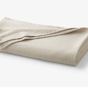 The Company Store Gossamer Linen Cotton King/California King Blanket